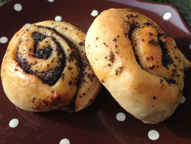 Mohnschnecken aus Hefeteig – All das Gute
